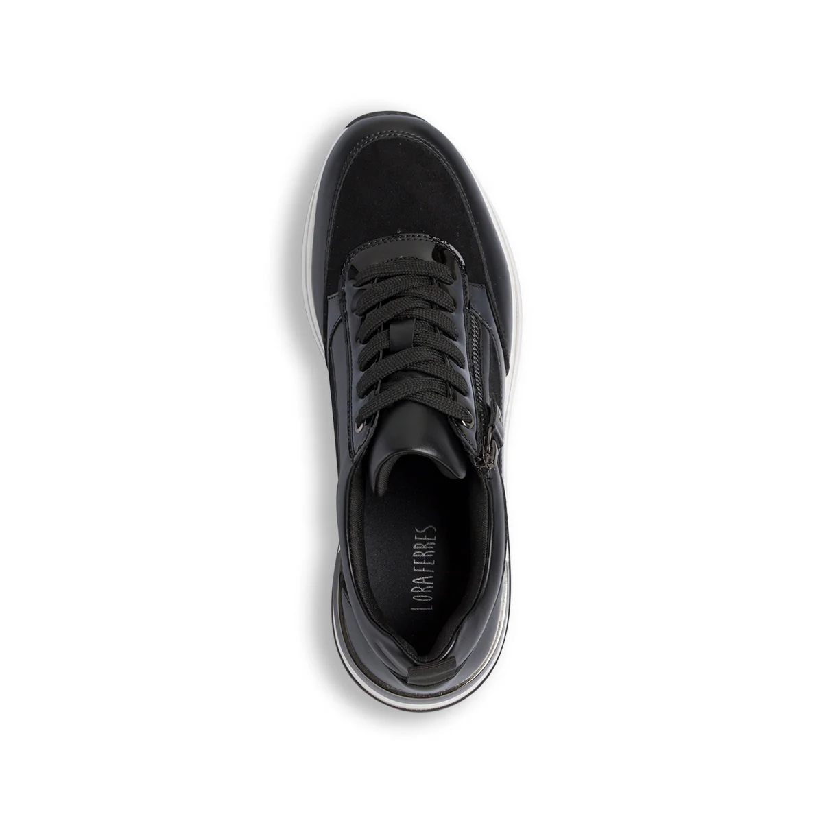 Sneakers nere da Donna con zip e zeppa Lora Ferres - Image 5