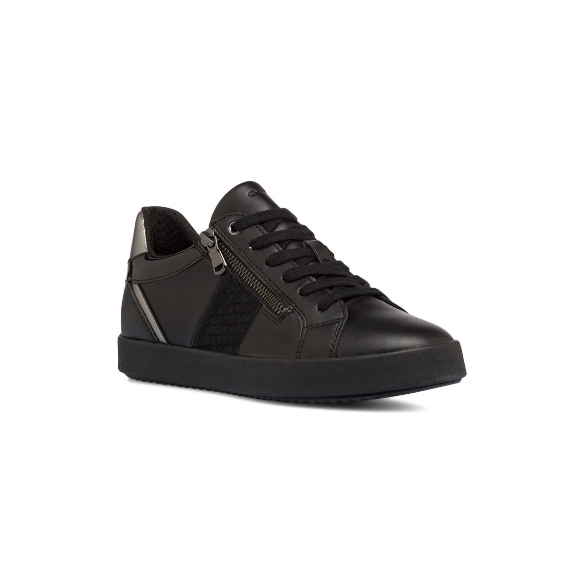 Sneakers nere da donna con zip laterale Geox Bloomie - Image 2