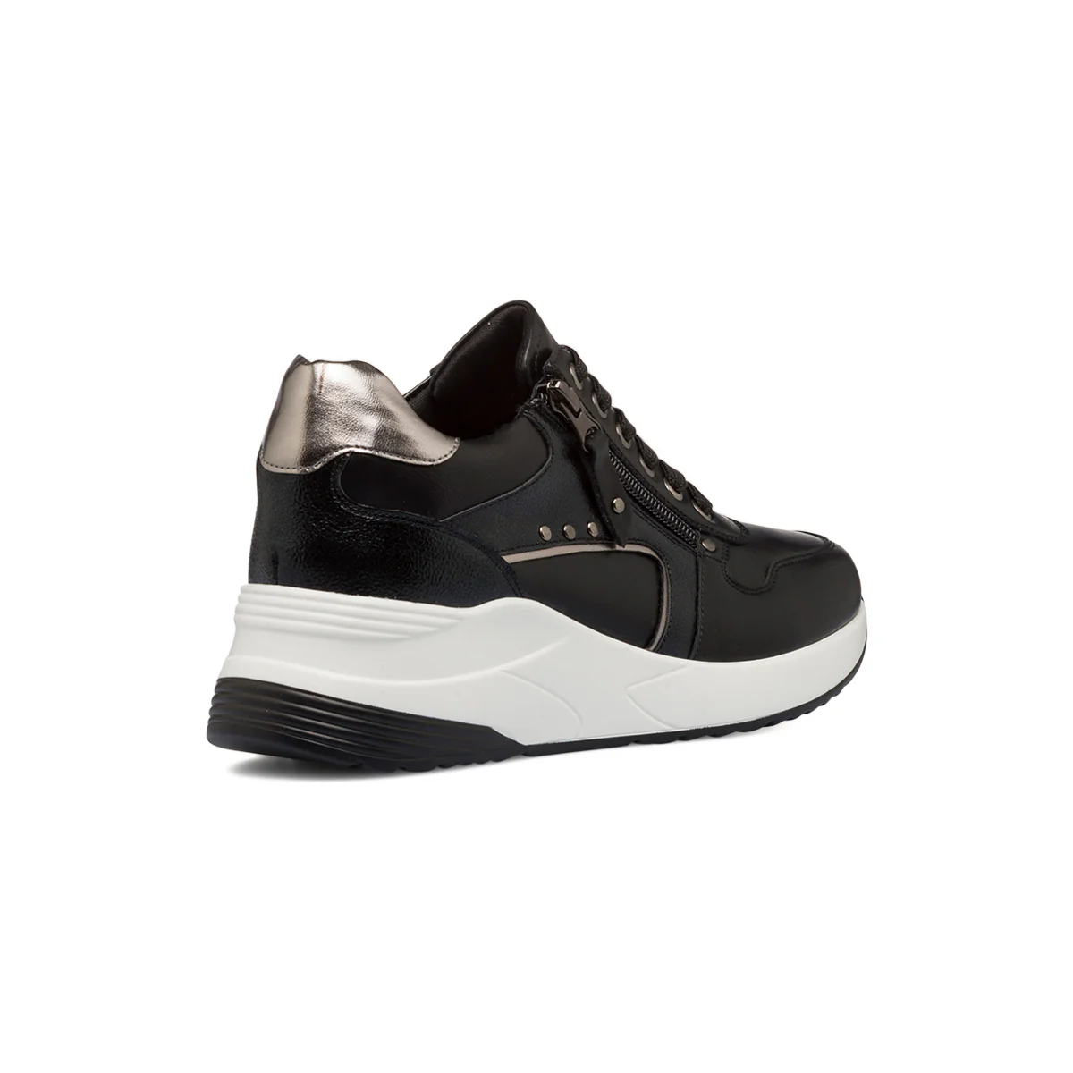 Sneakers nere da donna con zip laterale Lora Ferres - Image 3