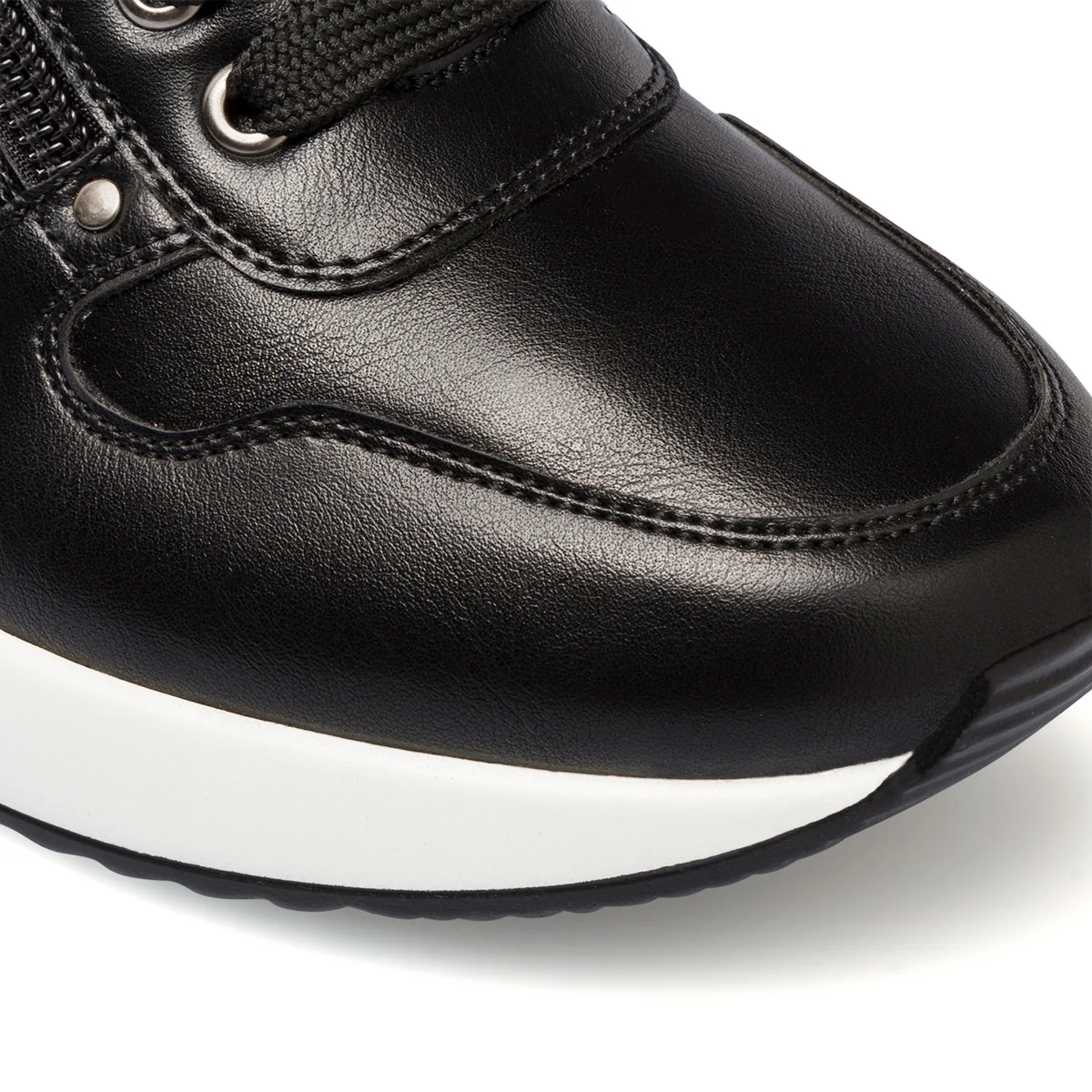 Sneakers nere da donna con zip laterale Lora Ferres - Image 5