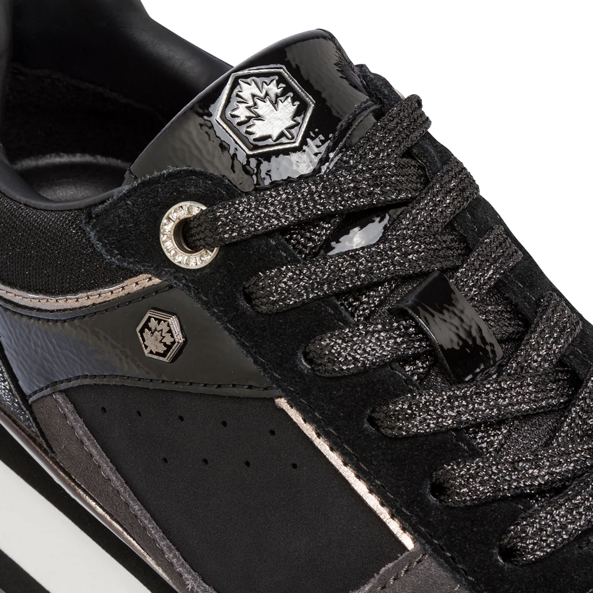 Sneakers nere da donna in pelle platform Lumberjack - Image 4
