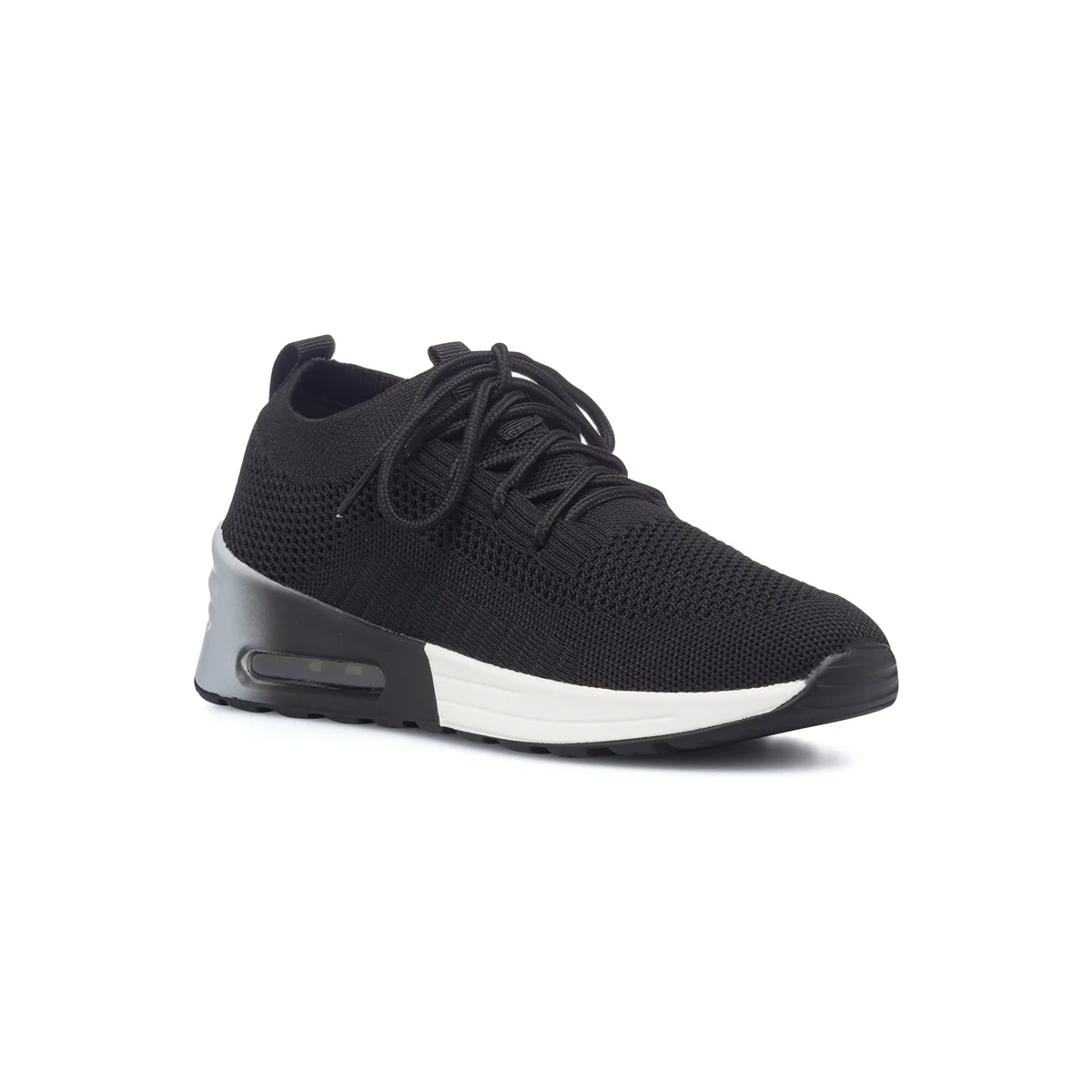 Sneakers nere da donna in tessuto knit Lora Ferres - Image 2