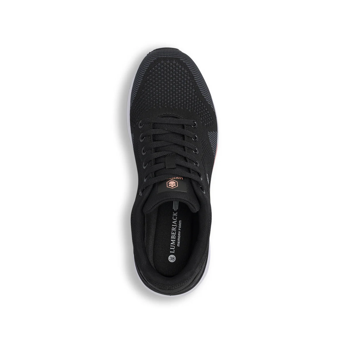 Sneakers Nere da Donna in tessuto Mesh con Memory Foam Lumberjack - Image 5