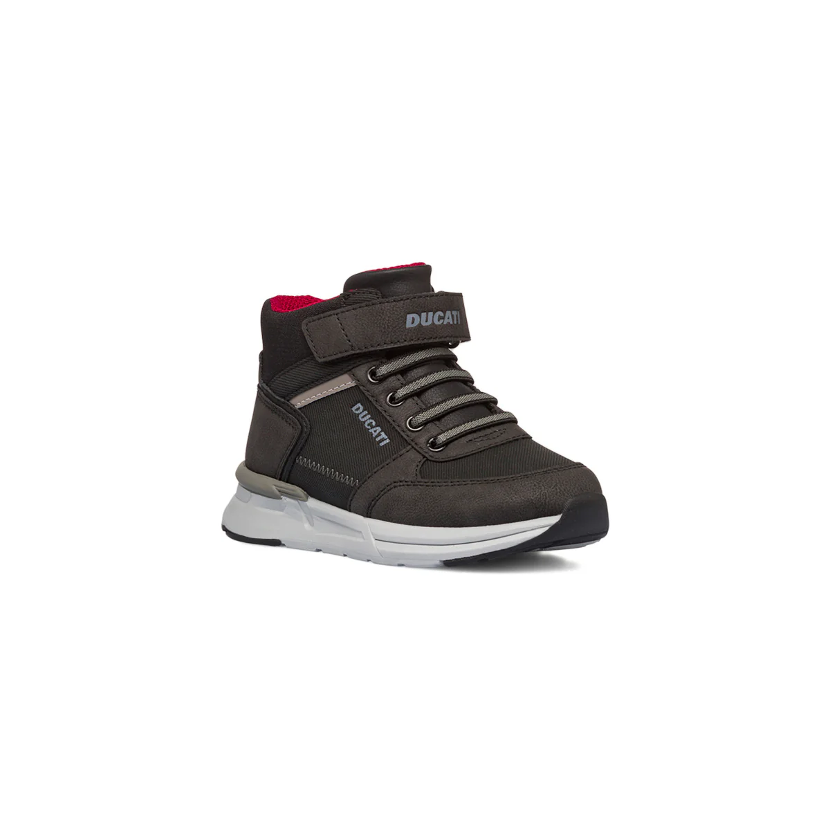 Sneakers nere da ragazzo con logo Ducati - Image 2
