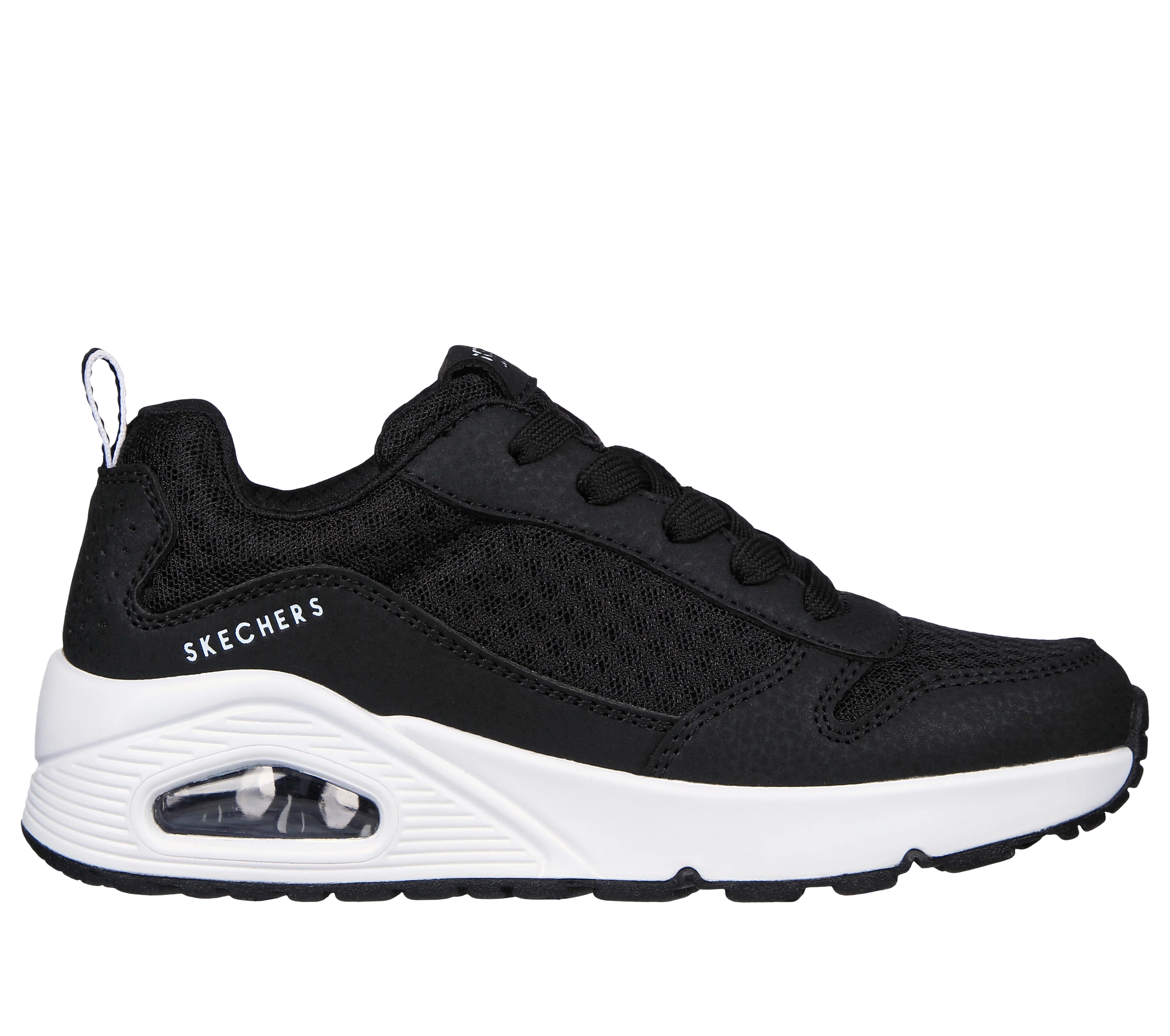 Sneakers nere da ragazzo con soletta Memory Foam Skechers Uno