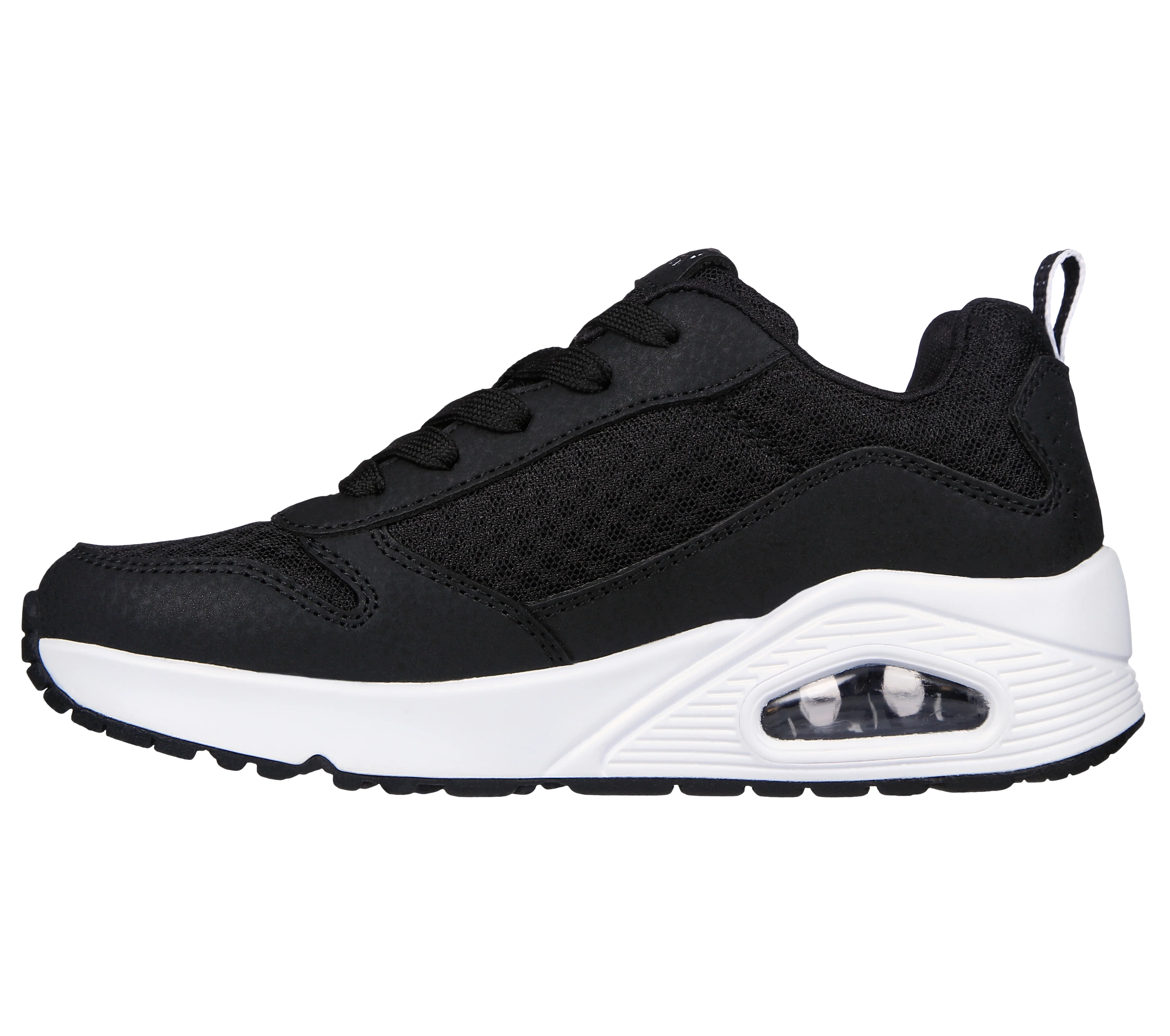 Sneakers nere da ragazzo con soletta Memory Foam Skechers Uno - Image 4