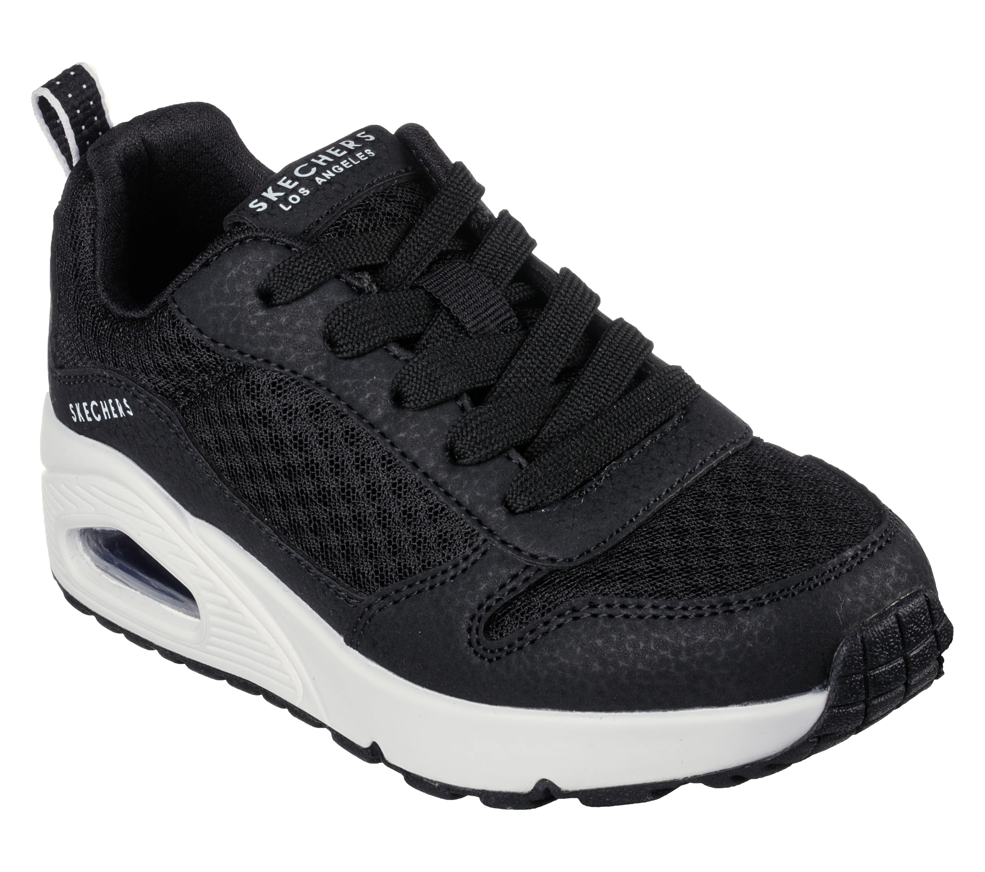 Sneakers nere da ragazzo con soletta Memory Foam Skechers Uno - Image 5