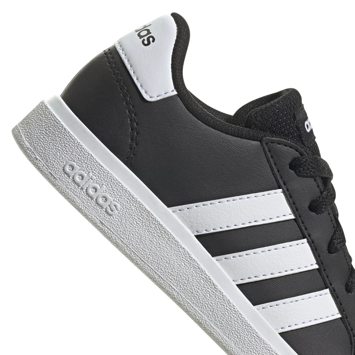 Sneakers nere da ragazzo con strisce a contrasto adidas Grand Court 2.0 K - Image 8