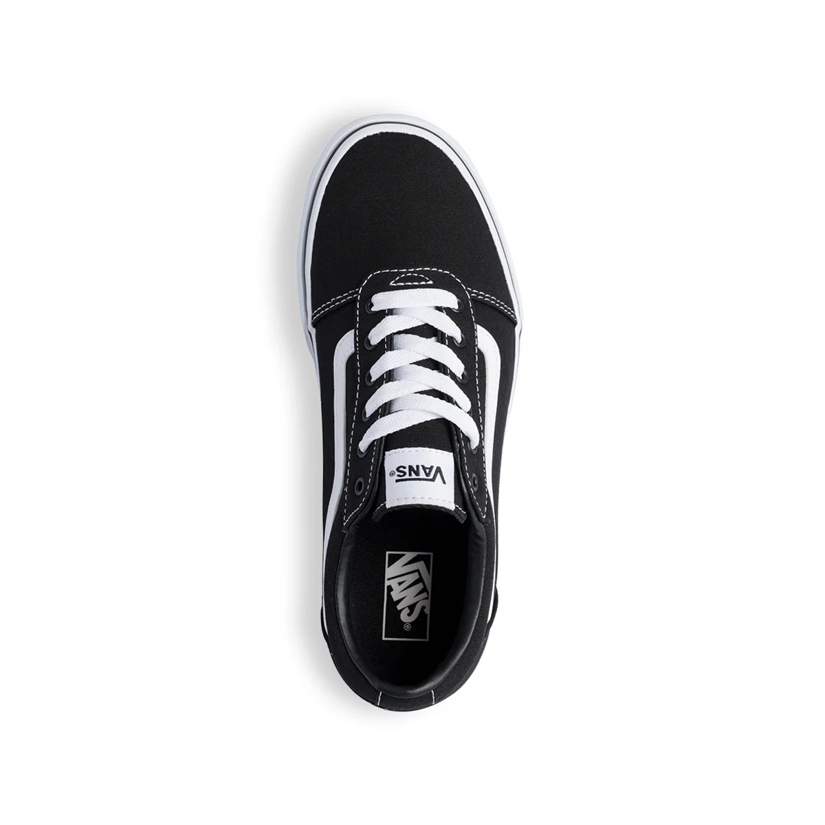 Sneakers nere da ragazzo con striscia laterale a contrasto Vans Ward - Image 8