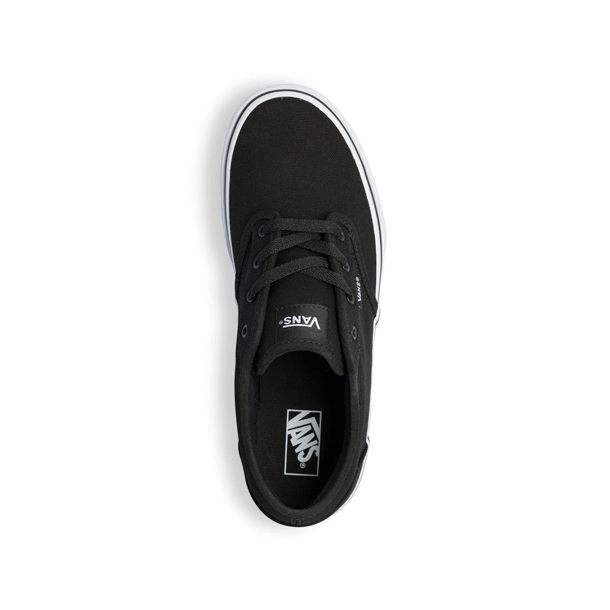 Sneakers nere da ragazzo in tessuto con suola platform Vans Atwood - Image 7