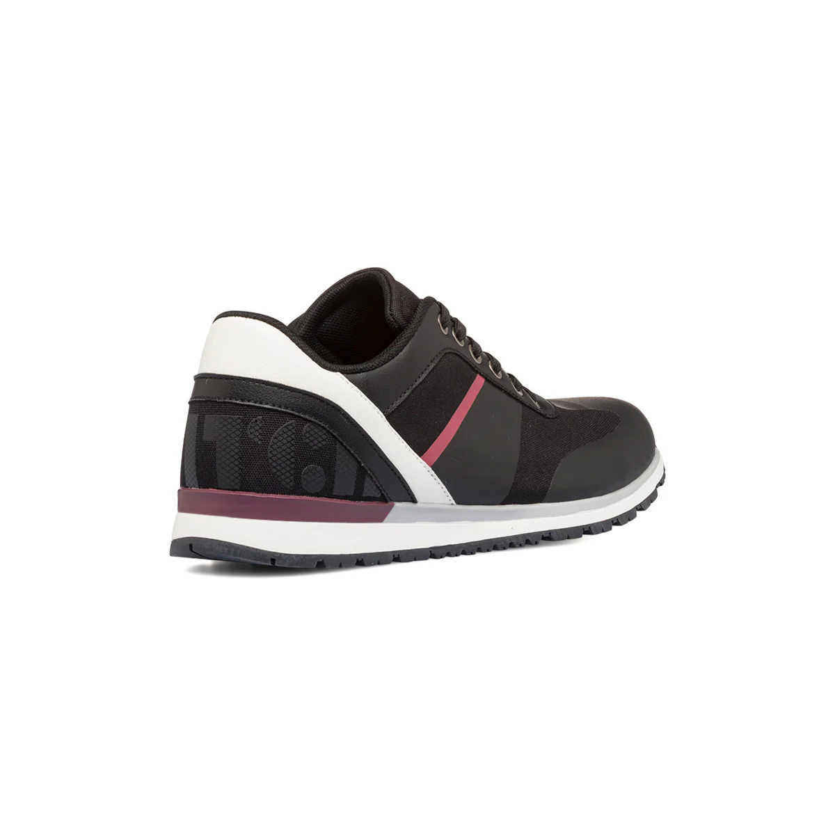 Sneakers nere da uomo con dettagli bianchi e rossi Riflessi Urbani - Image 6