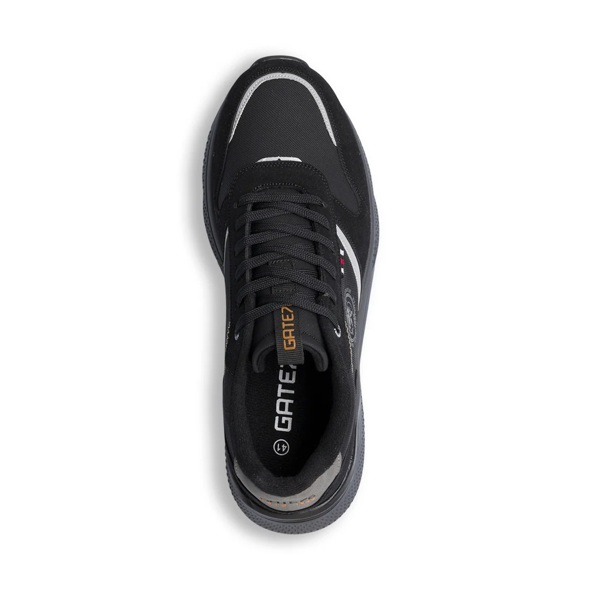Sneakers nere da uomo con dettagli grigi Gate 76 - Image 7