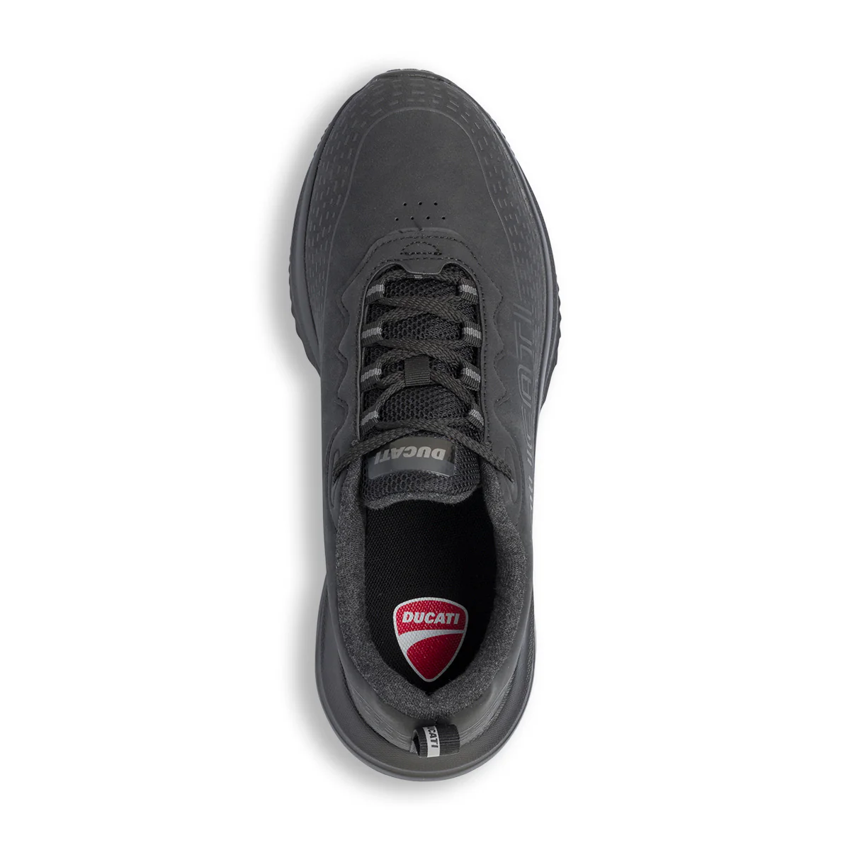 Sneakers nere da uomo con dettagli in rilievo e logo Ducati Rain - Image 6