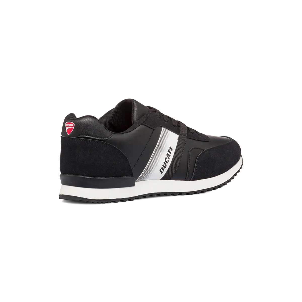 Sneakers nere da uomo con logo laterale a contrasto Ducati - Image 3