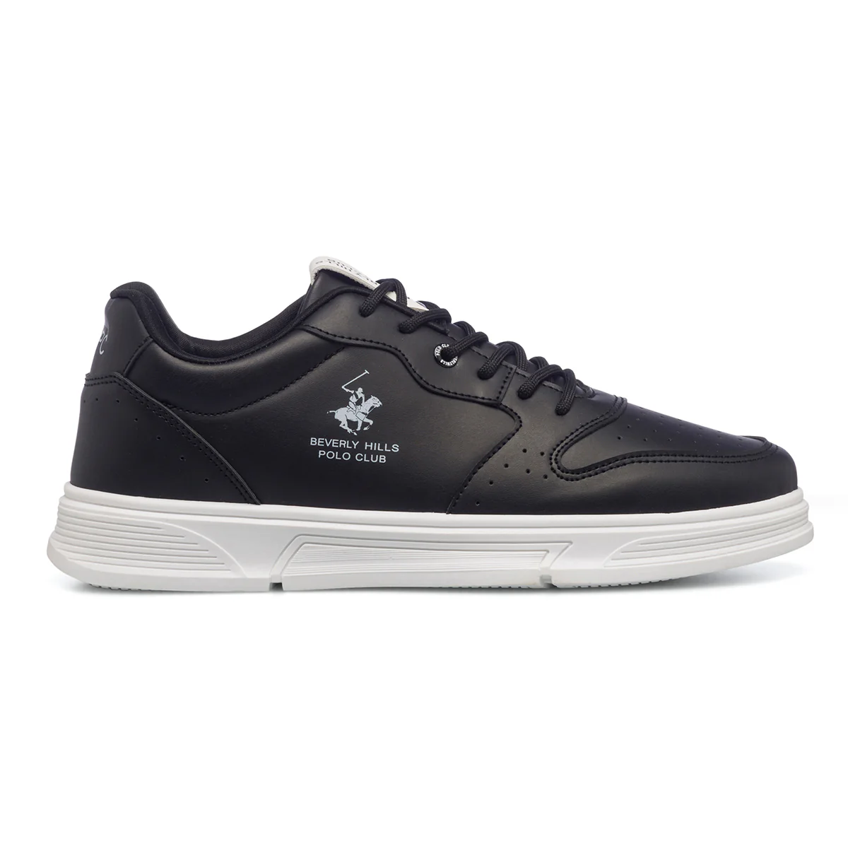 Sneakers nere da uomo con logo laterale Beverly Hills Polo Club
