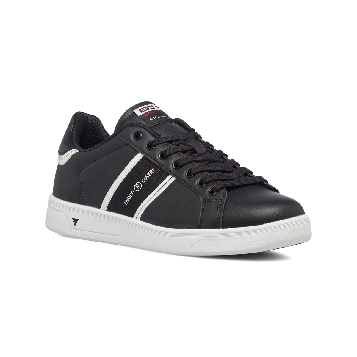 Sneakers nere da uomo con logo laterale Enrico Coveri Lowas - Image 2
