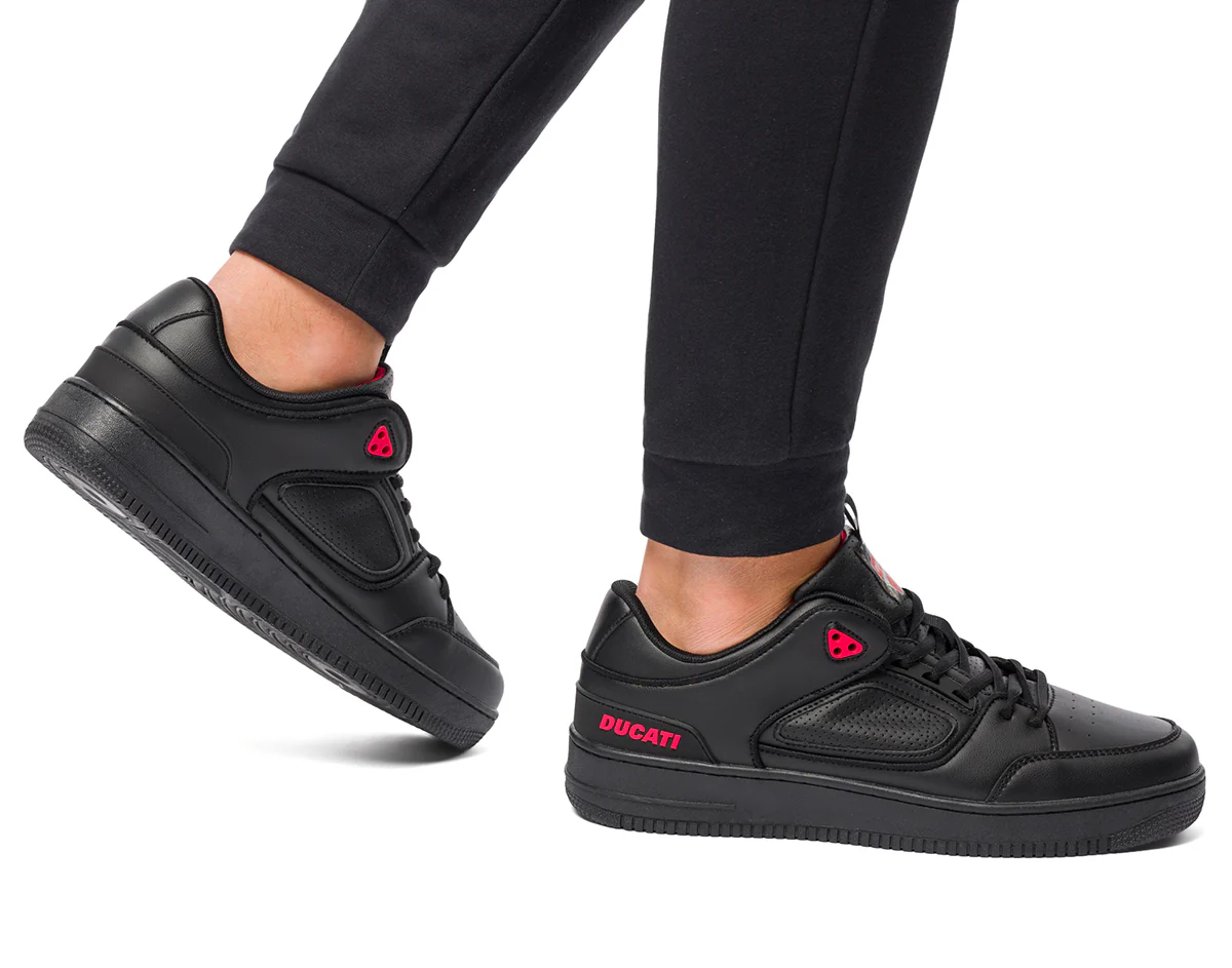 Sneakers nere da uomo con logo olografico sulla linguetta Ducati Donington Low - Image 2
