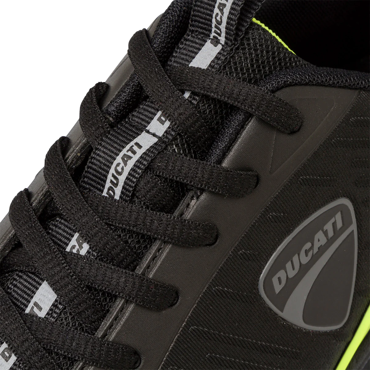Sneakers nere da uomo con suola ad aria e dettagli giallo fluo Ducati Legacy Air 4 - Image 9