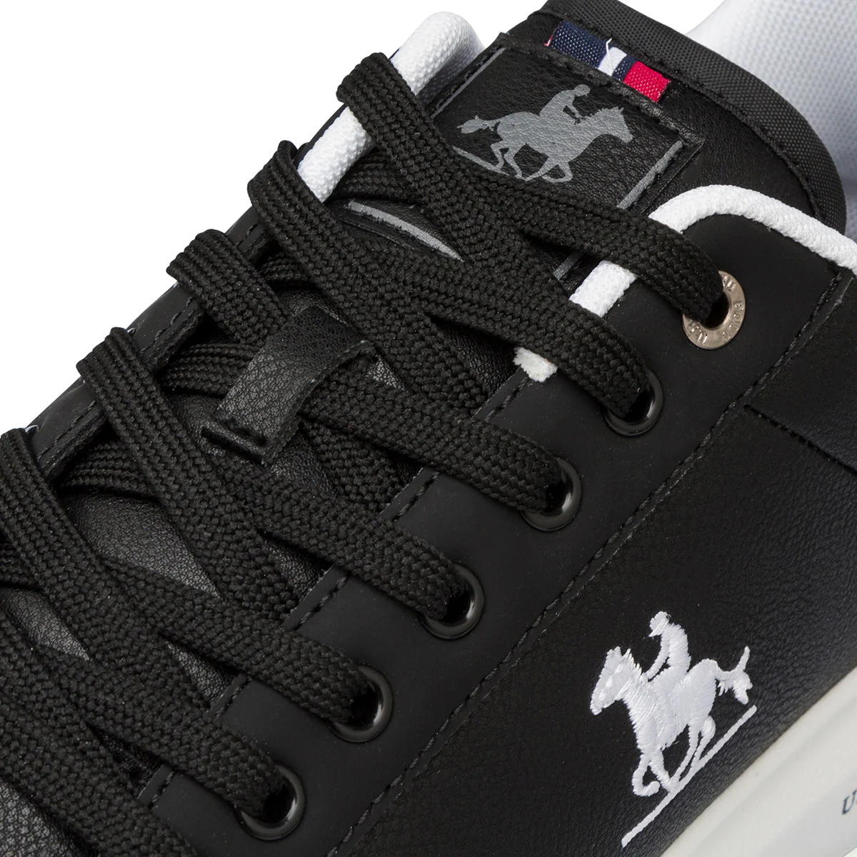 Sneakers nere da Uomo con suola platform e logo laterale U.S. Grand Polo - Image 4