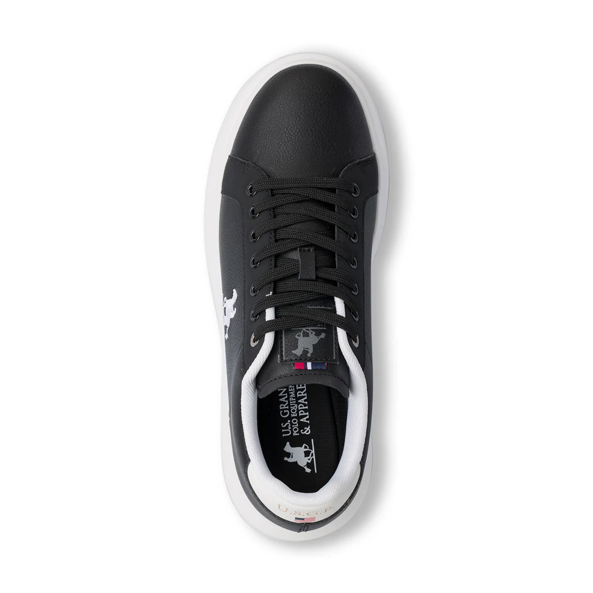 Sneakers nere da Uomo con suola platform e logo laterale U.S. Grand Polo - Image 5