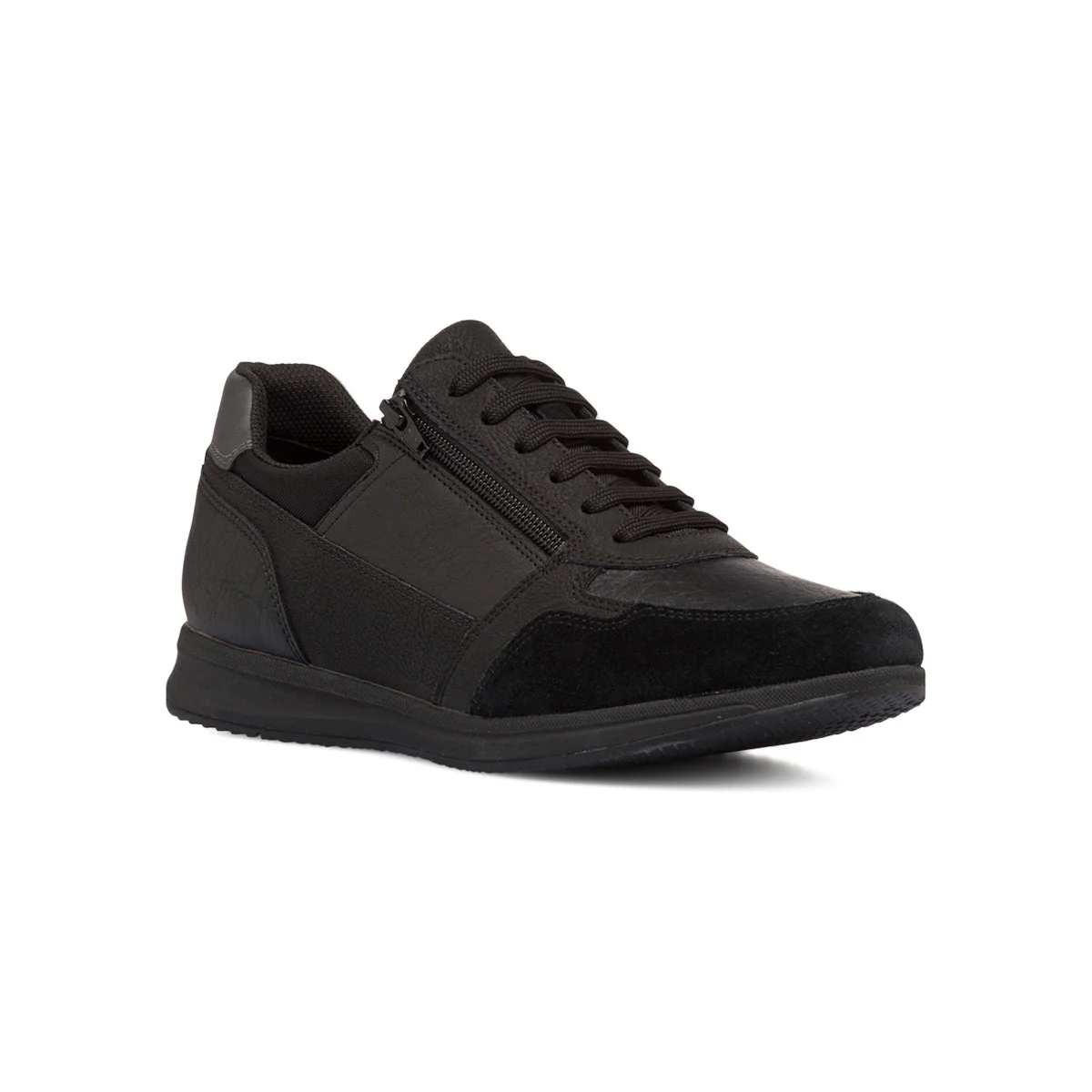 Sneakers nere da uomo con zip laterale Geox Avery - Image 2