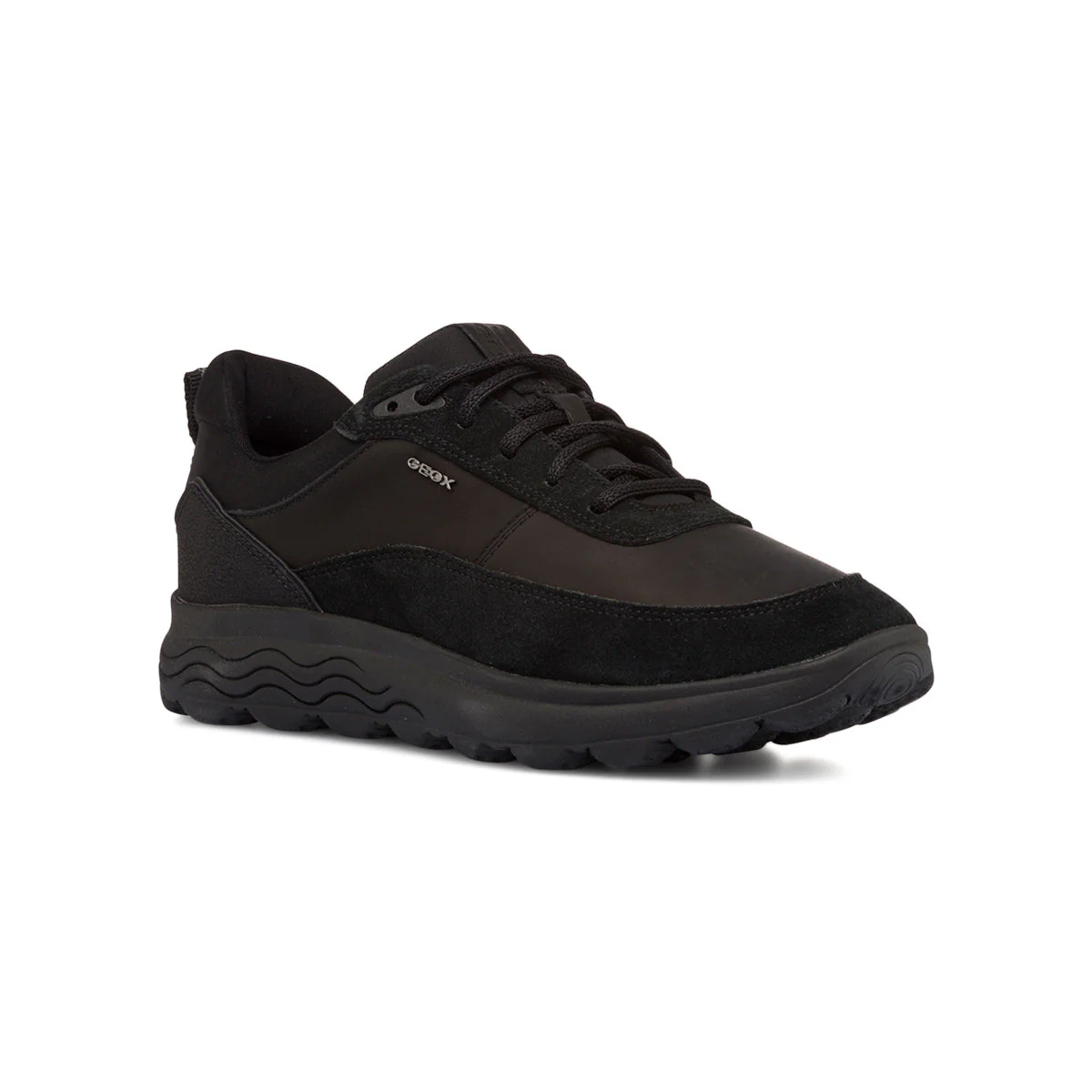 Sneakers nere da uomo in knit Geox Spherica - Image 2