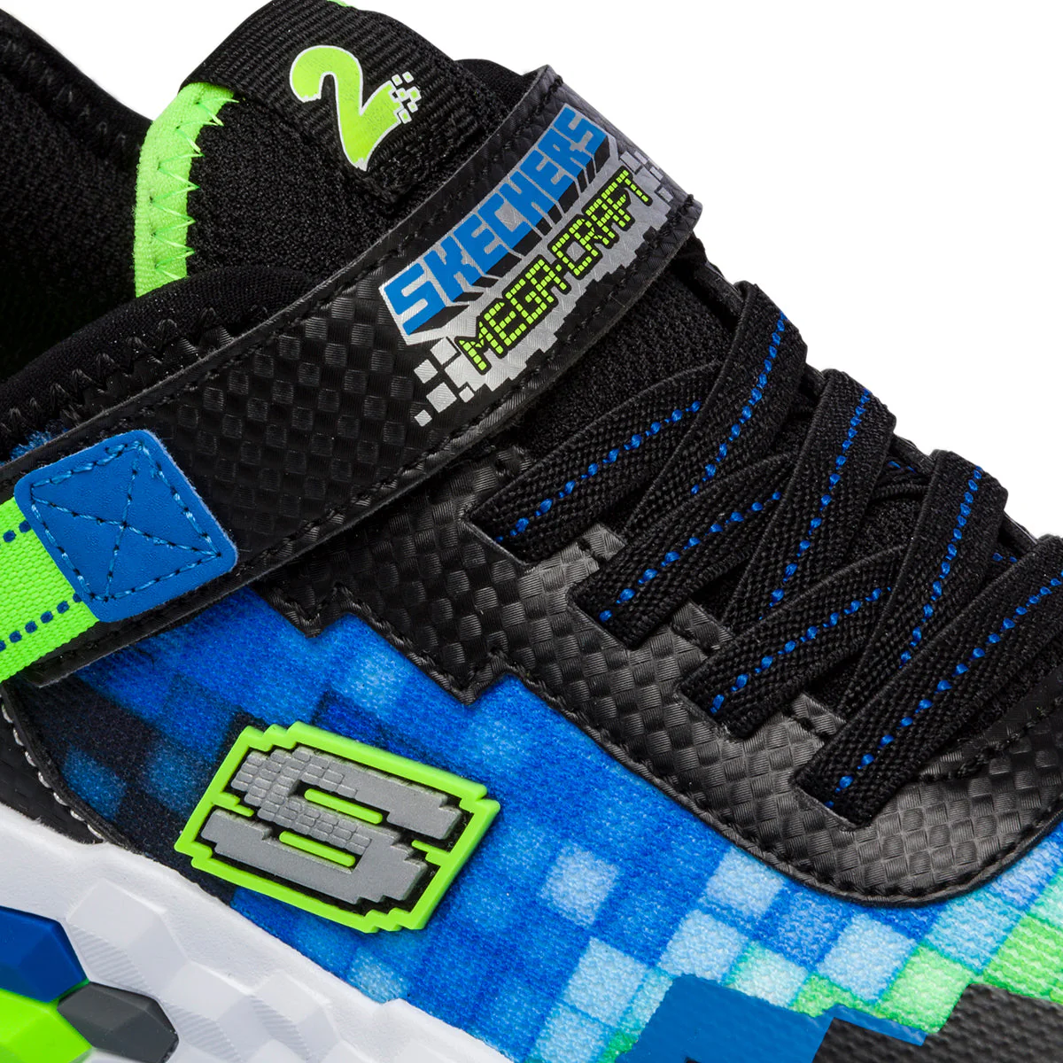 Sneakers nere e blu da bambino Skechers Mega-Craft 2.0 - Image 6