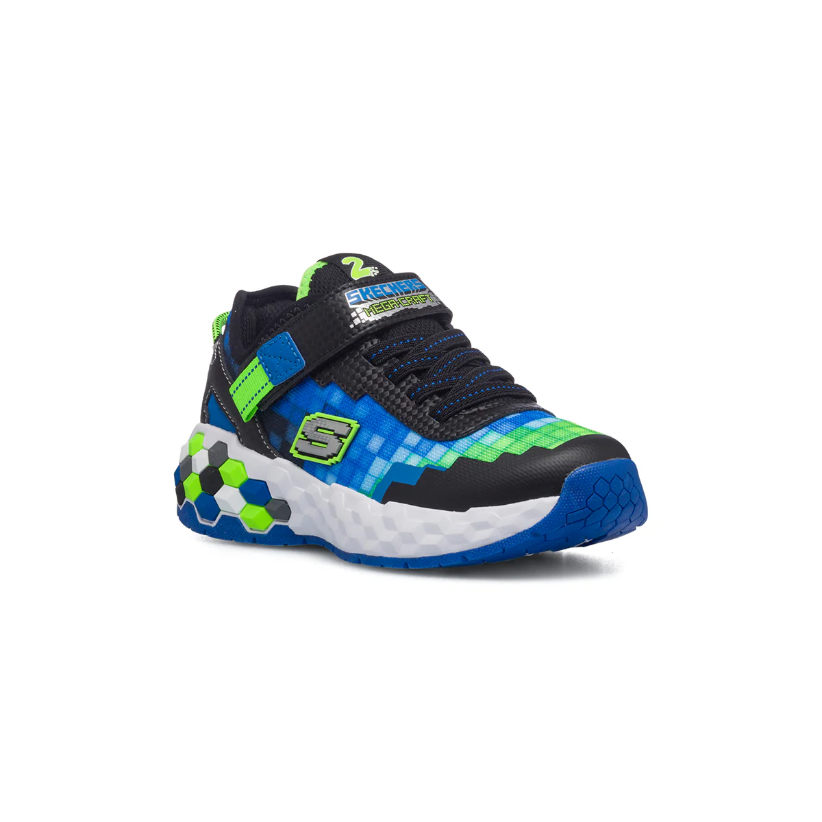 Sneakers nere e blu da bambino Skechers Mega-Craft 2.0 - Image 9