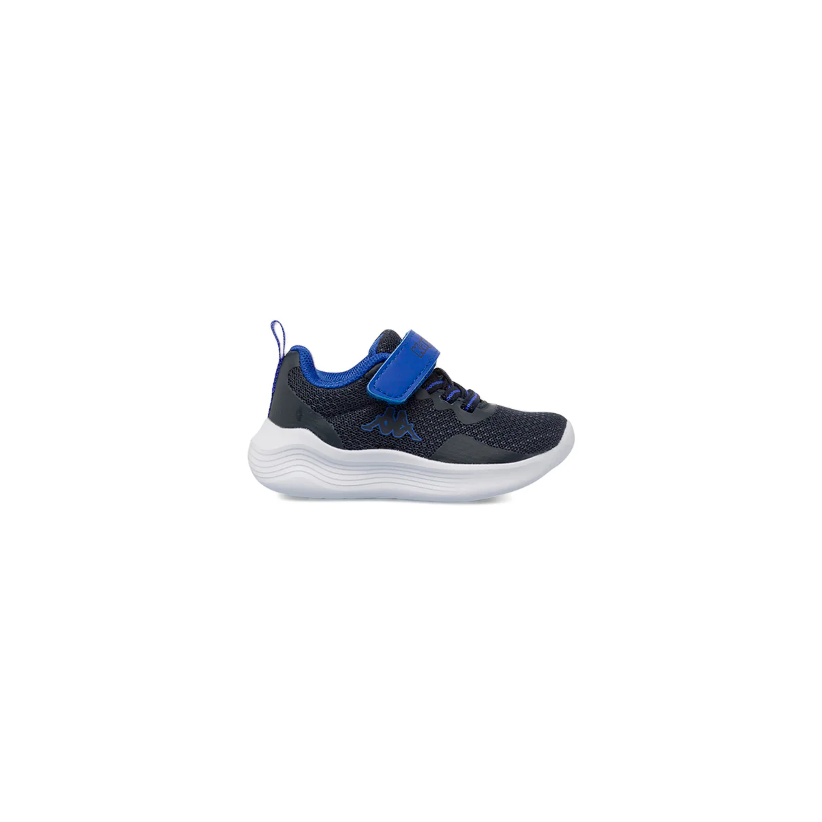 Sneakers nere e blu Primi Passi Bambino con strappo Kappa