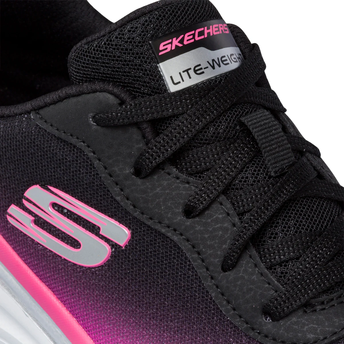 Sneakers nere e fucsia da donna con soletta Memory Foam Skechers Fashion Fit - Bold Boundaries - Image 5