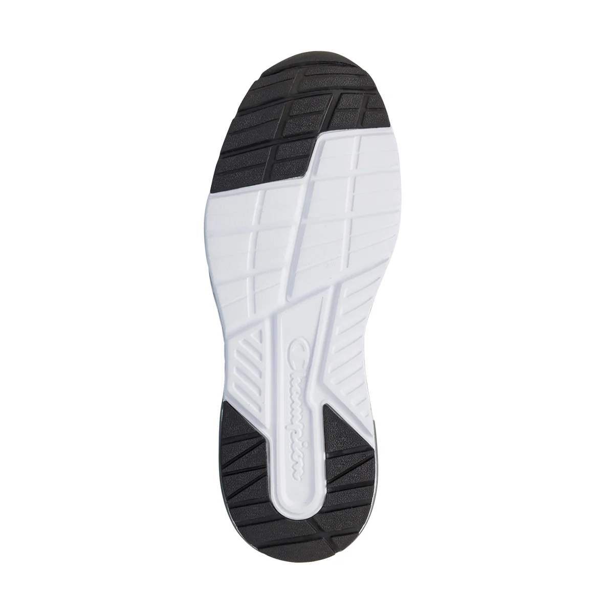 Sneakers nere e grigie da Uomo con logo Champion - Image 4
