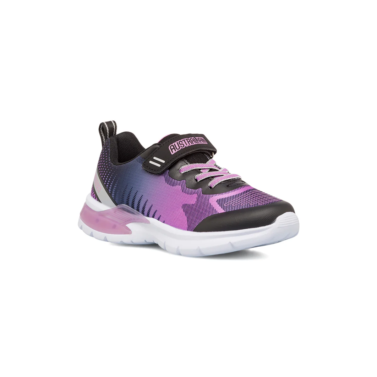 Sneakers nere e lilla da ragazza Australian Flash II con luci - Image 2