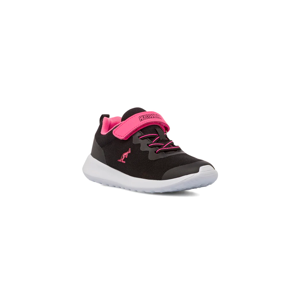 Sneakers nere e rosa da Bambina con strappo Australian - Image 2