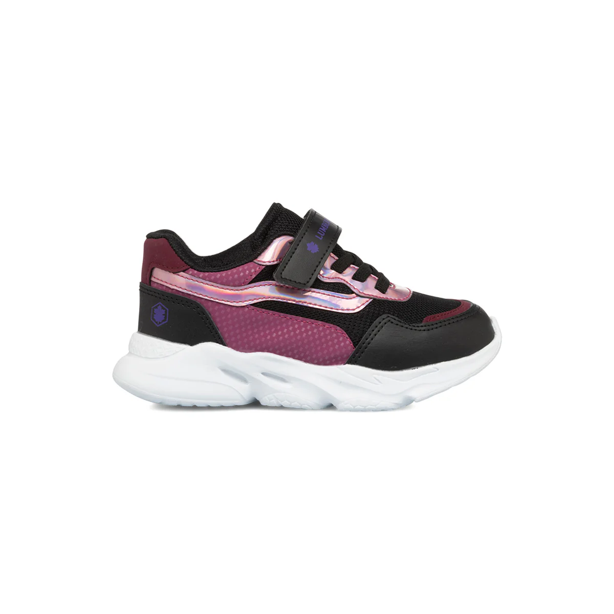 Sneakers nere e rosa da bambina con suola chunky Lumberjack
