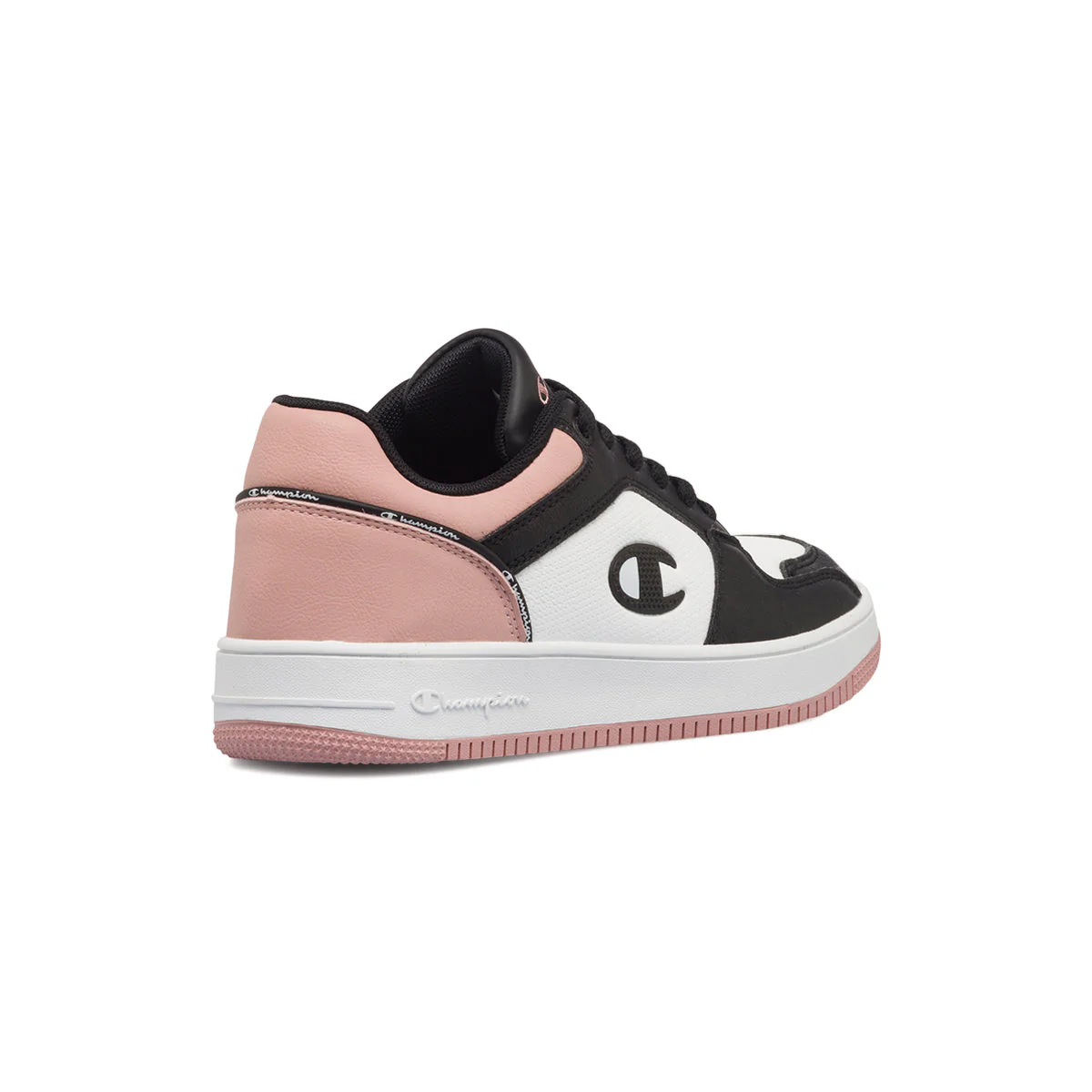 Sneakers nere e rosa da donna Champion Rebound Low - Image 4