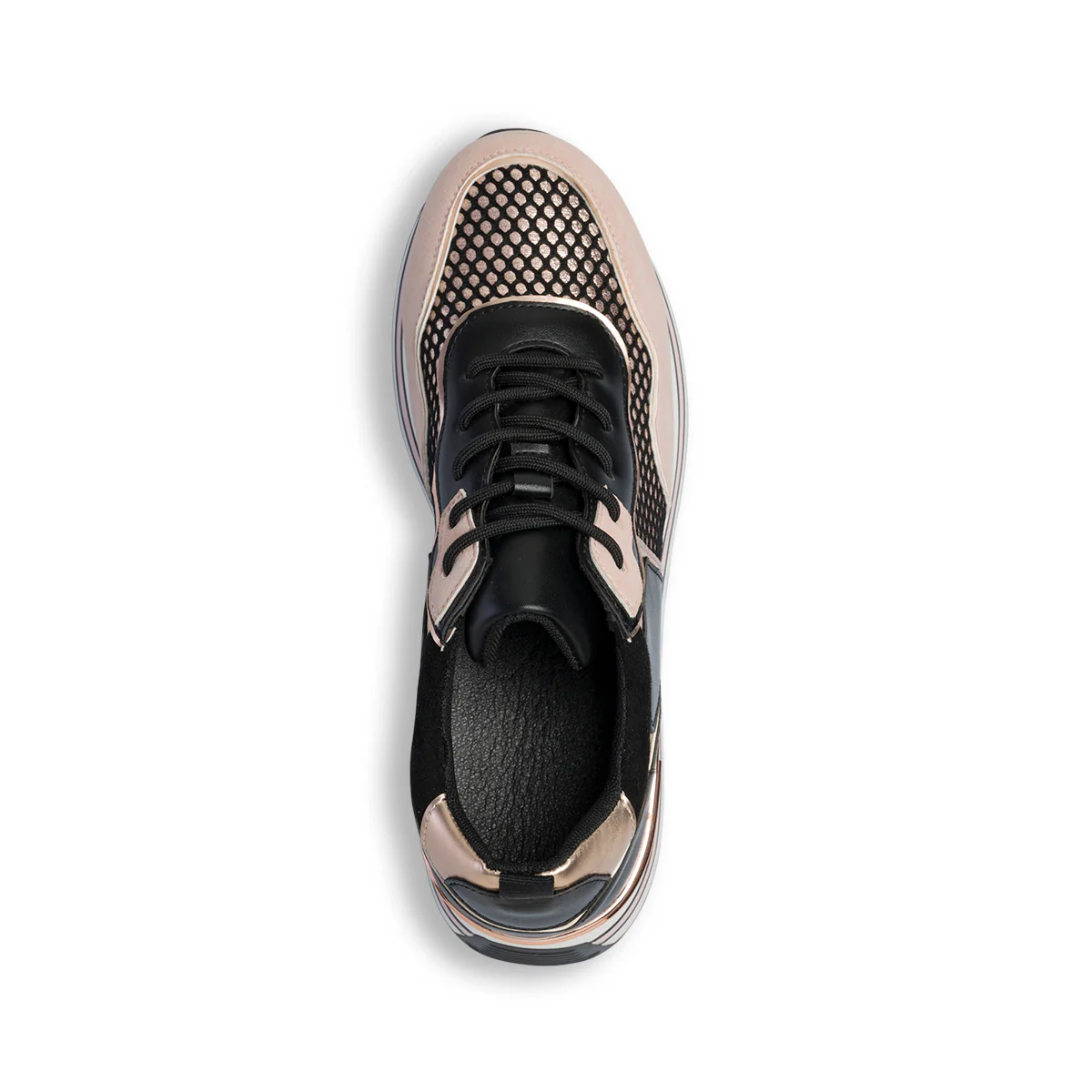 Sneakers nere e rosa da donna con maxi-suola Lora Ferres - Image 9