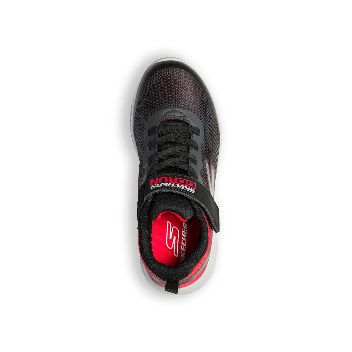 Sneakers nere e rosse con logo laterale Skechers Go Run 600 - Image 8
