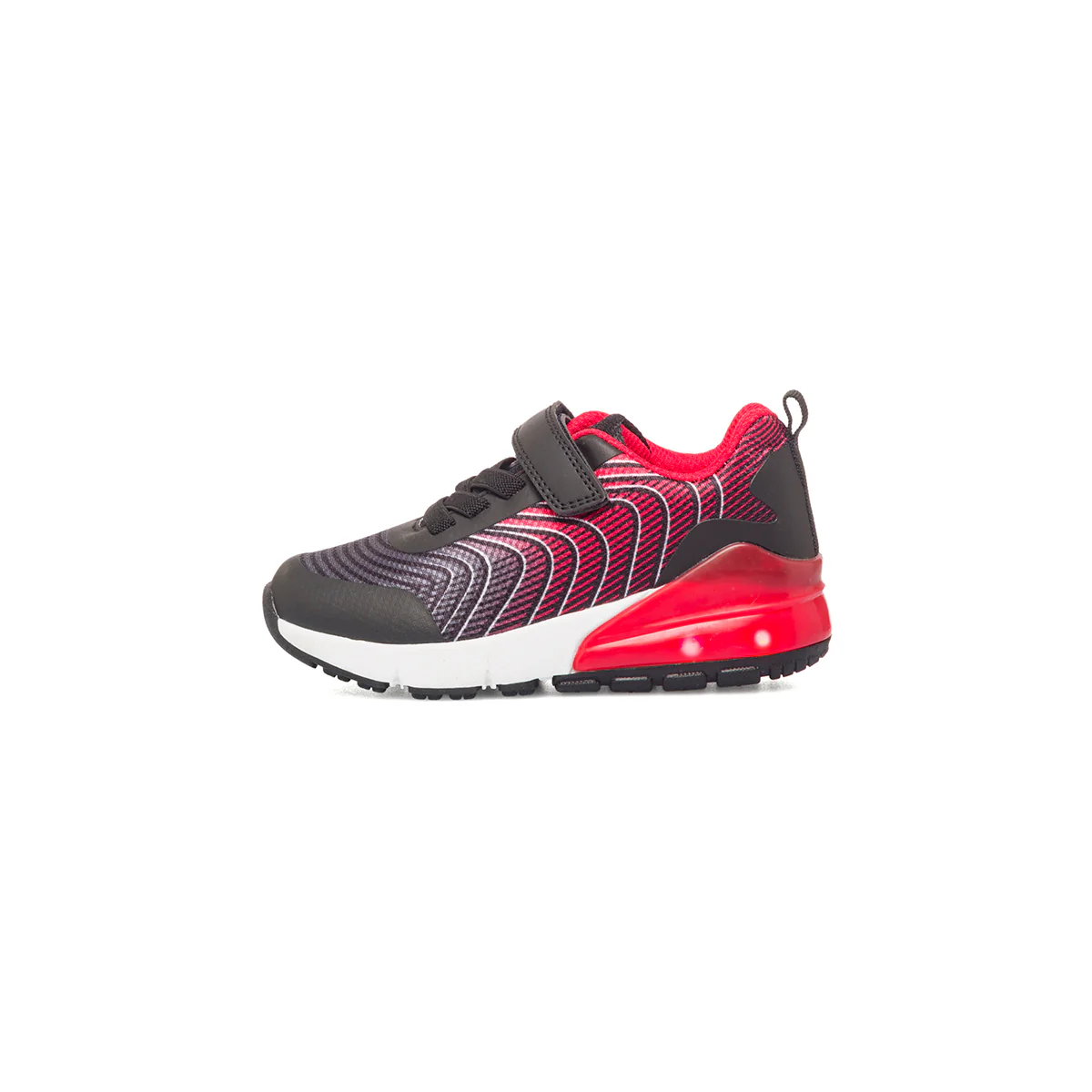 Sneakers nere e rosse con luci sulla suola Birilli&Monelli - Image 5