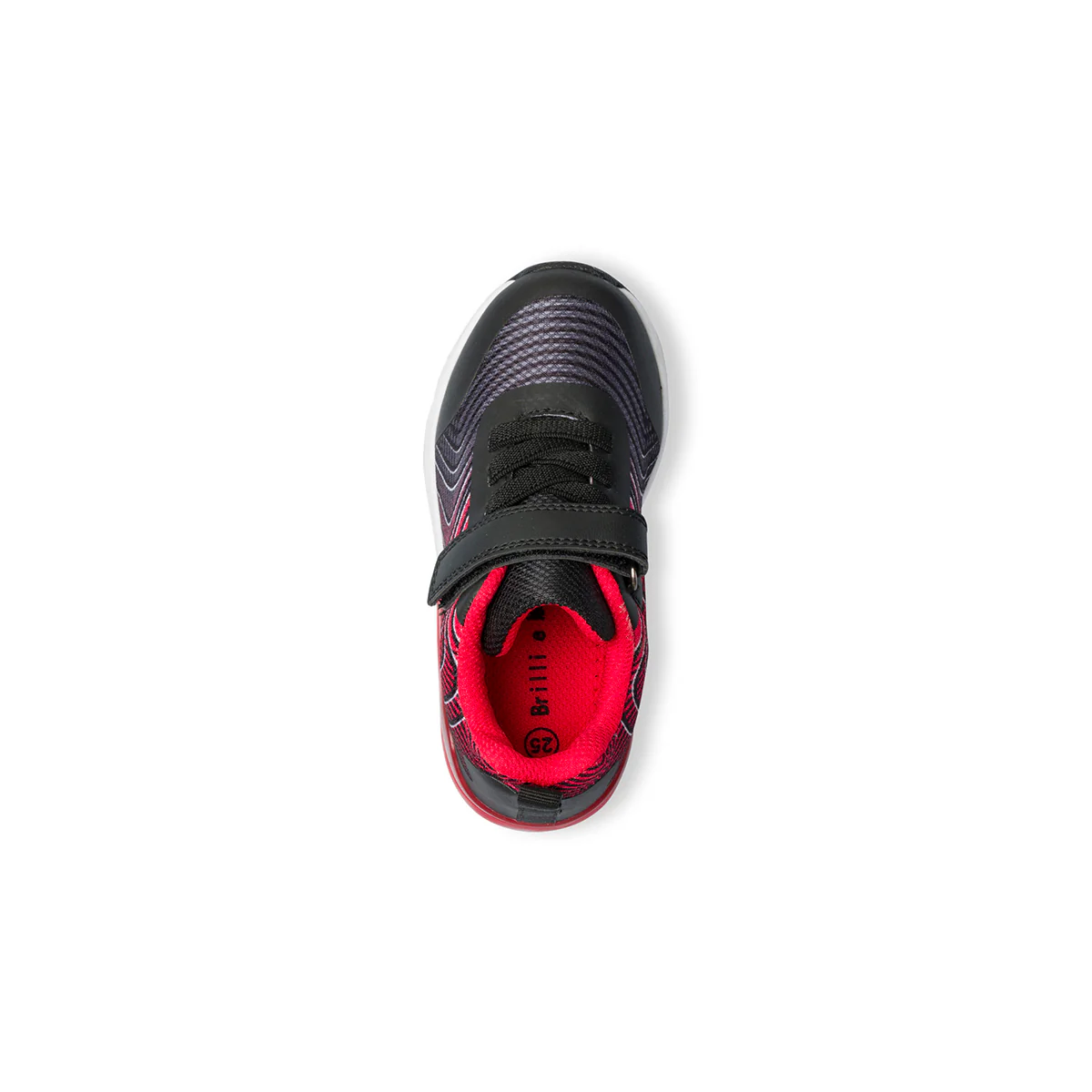 Sneakers nere e rosse con luci sulla suola Birilli&Monelli - Image 9