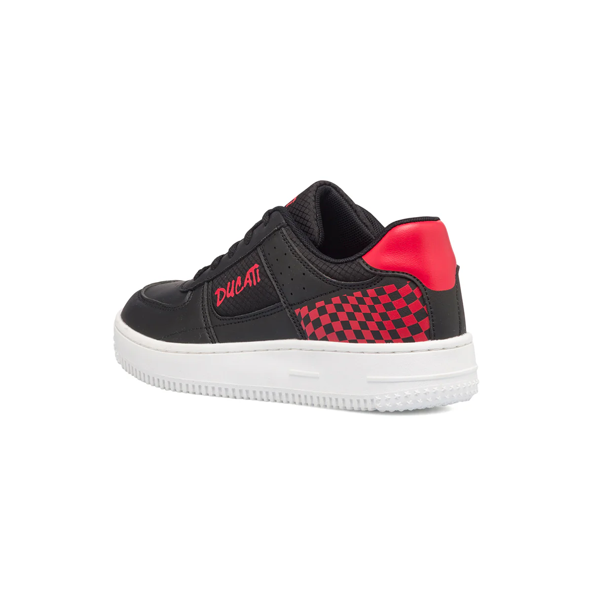 Sneakers nere e rosse da ragazzo Ducati Valencia 3 GS - Image 3