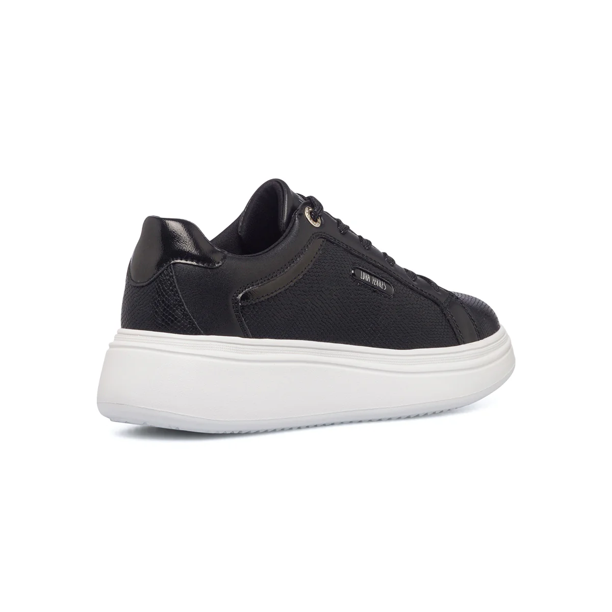 Sneakers nere effetto cocco da donna con maxi-suola Lora Ferres - Image 3