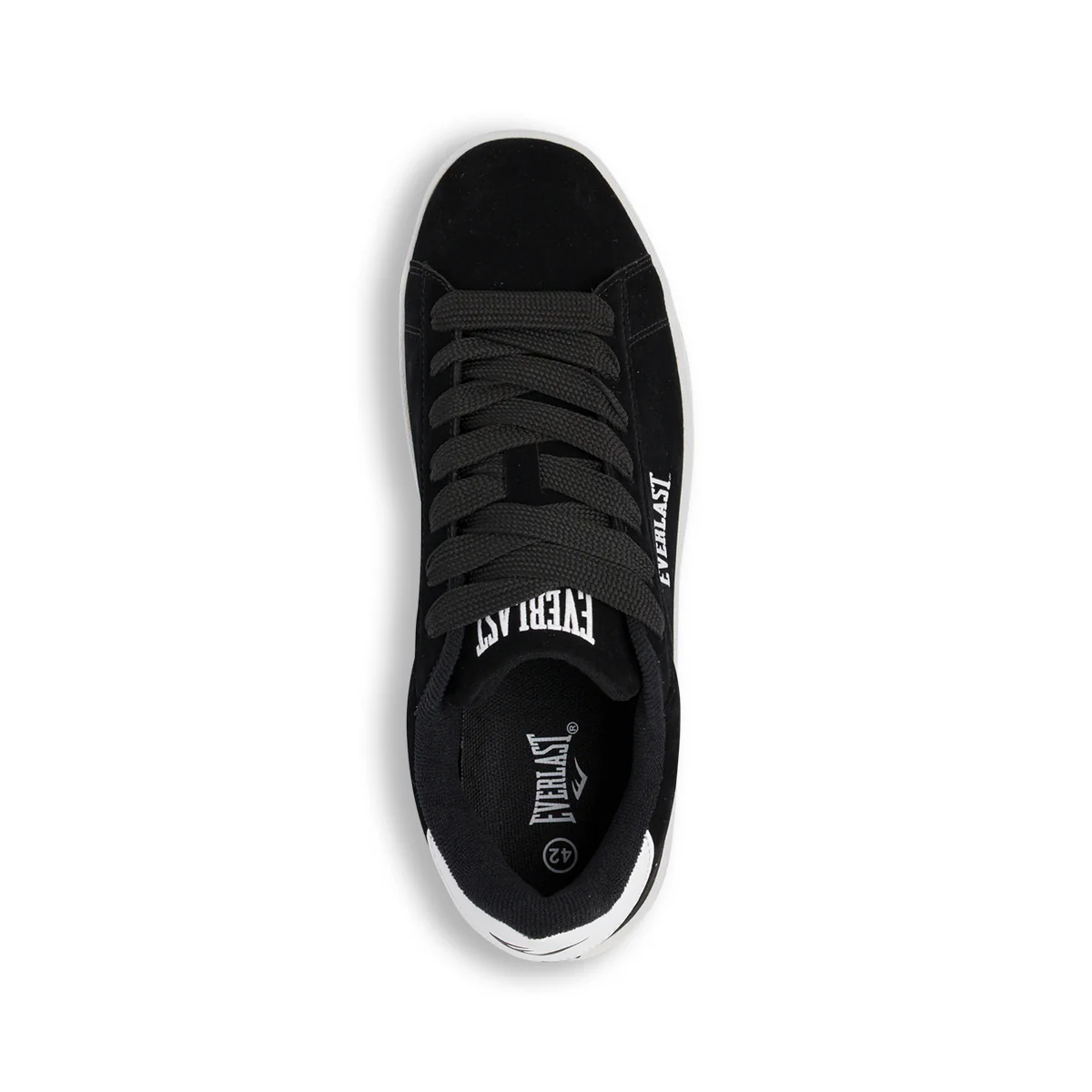 Sneakers Nere effetto velluto con logo Everlast - Image 3