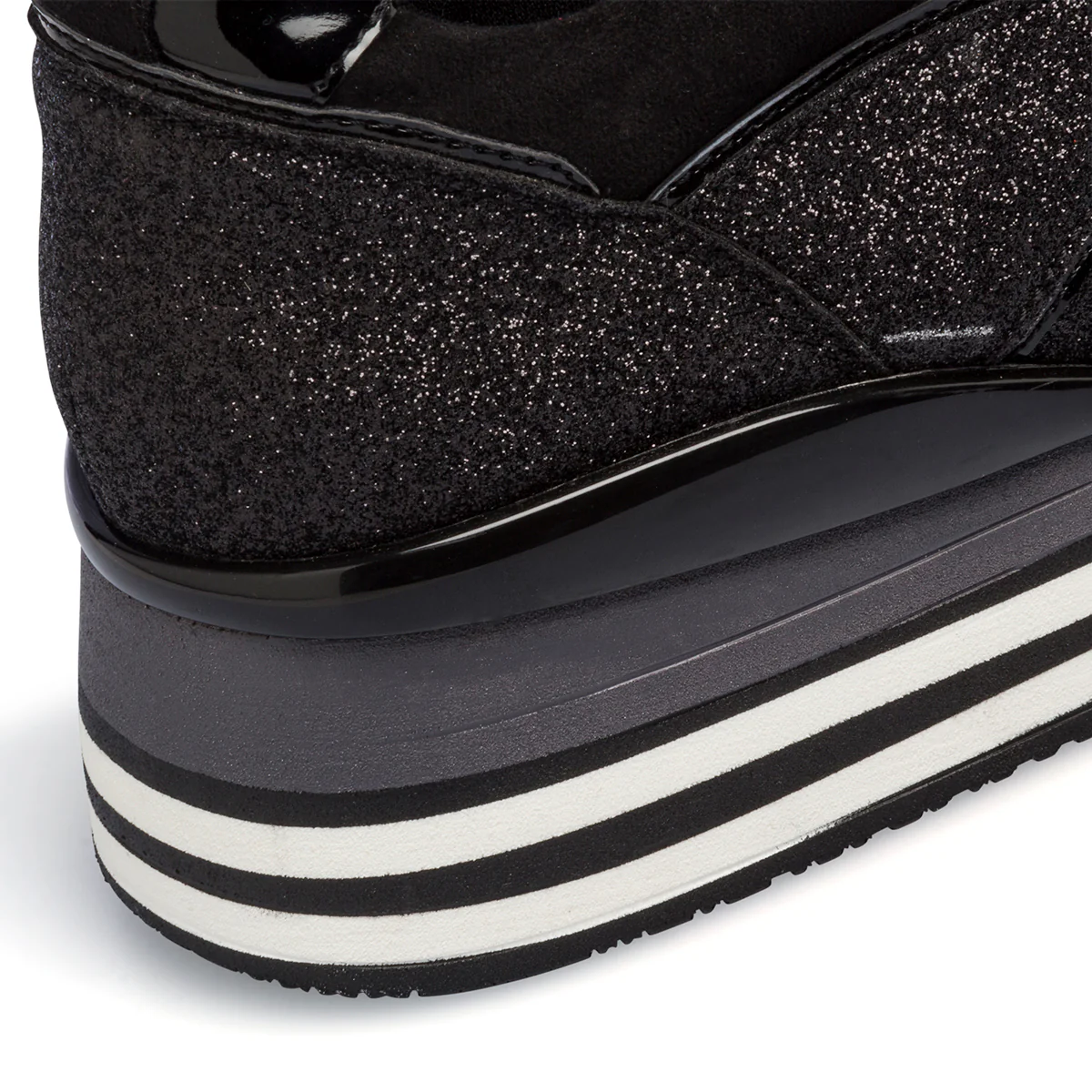 Sneakers nere glitterate da donna con maxi-suola Lora Ferres - Image 7