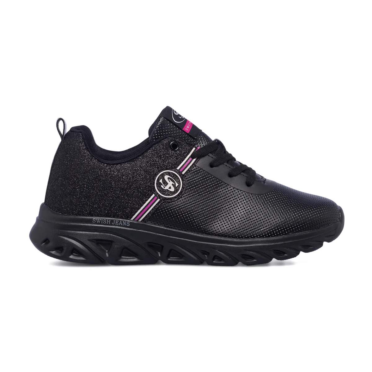 Sneakers nere glitterate da donna Swish Jeans