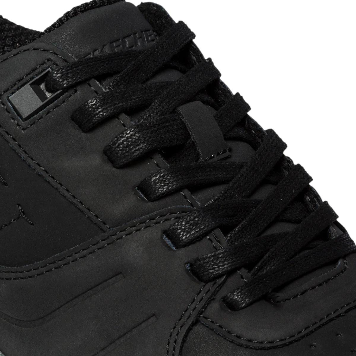 Sneakers nere in pelle con suola bicolore Skechers - Image 6