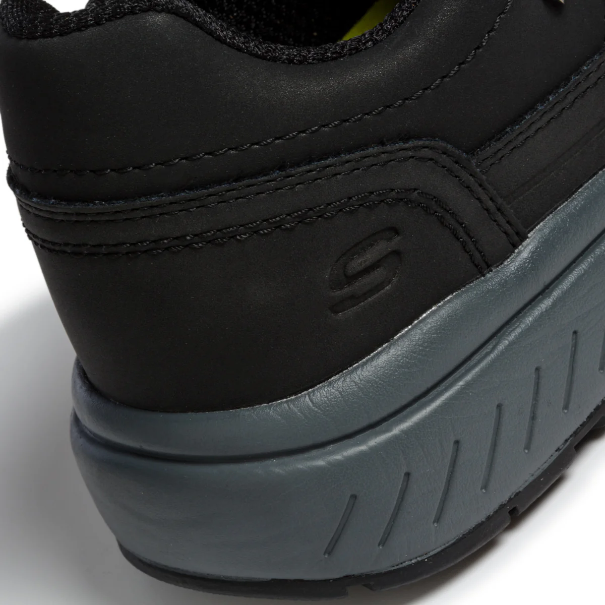 Sneakers nere in pelle con suola bicolore Skechers - Image 7