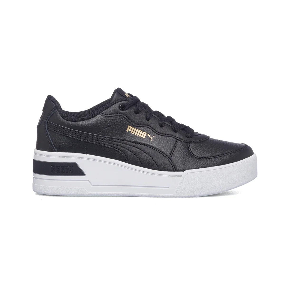 Sneakers nere in pelle con zeppa Puma Skye Wedge