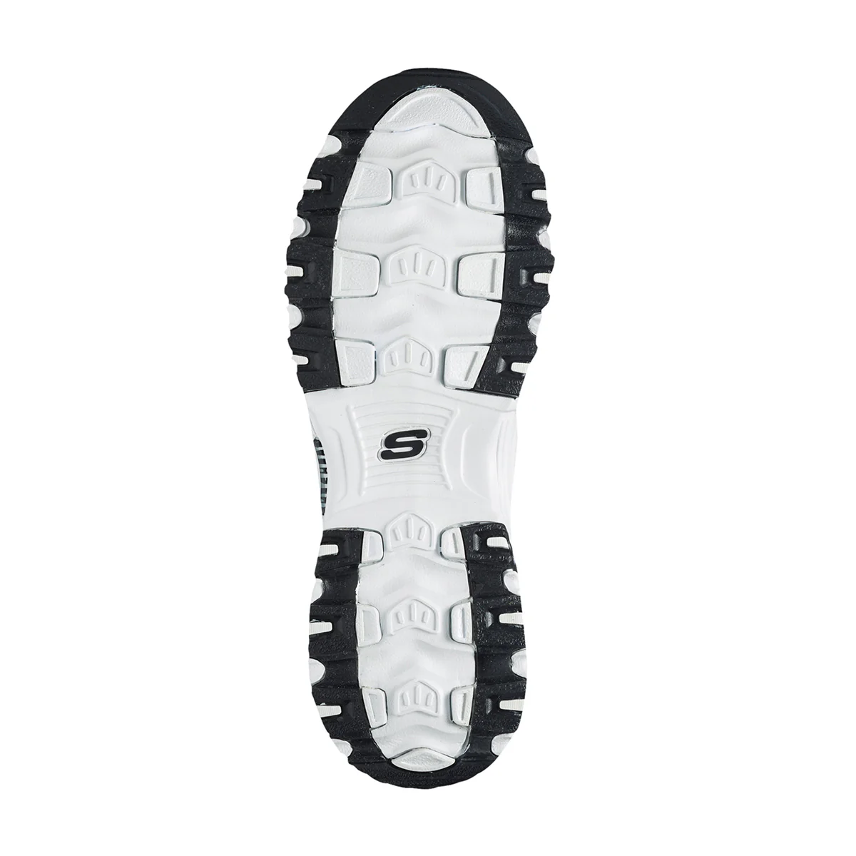 Sneakers nere in similpelle e tessuto con sottopiede Memory Foam Skechers D'Lites - Image 4