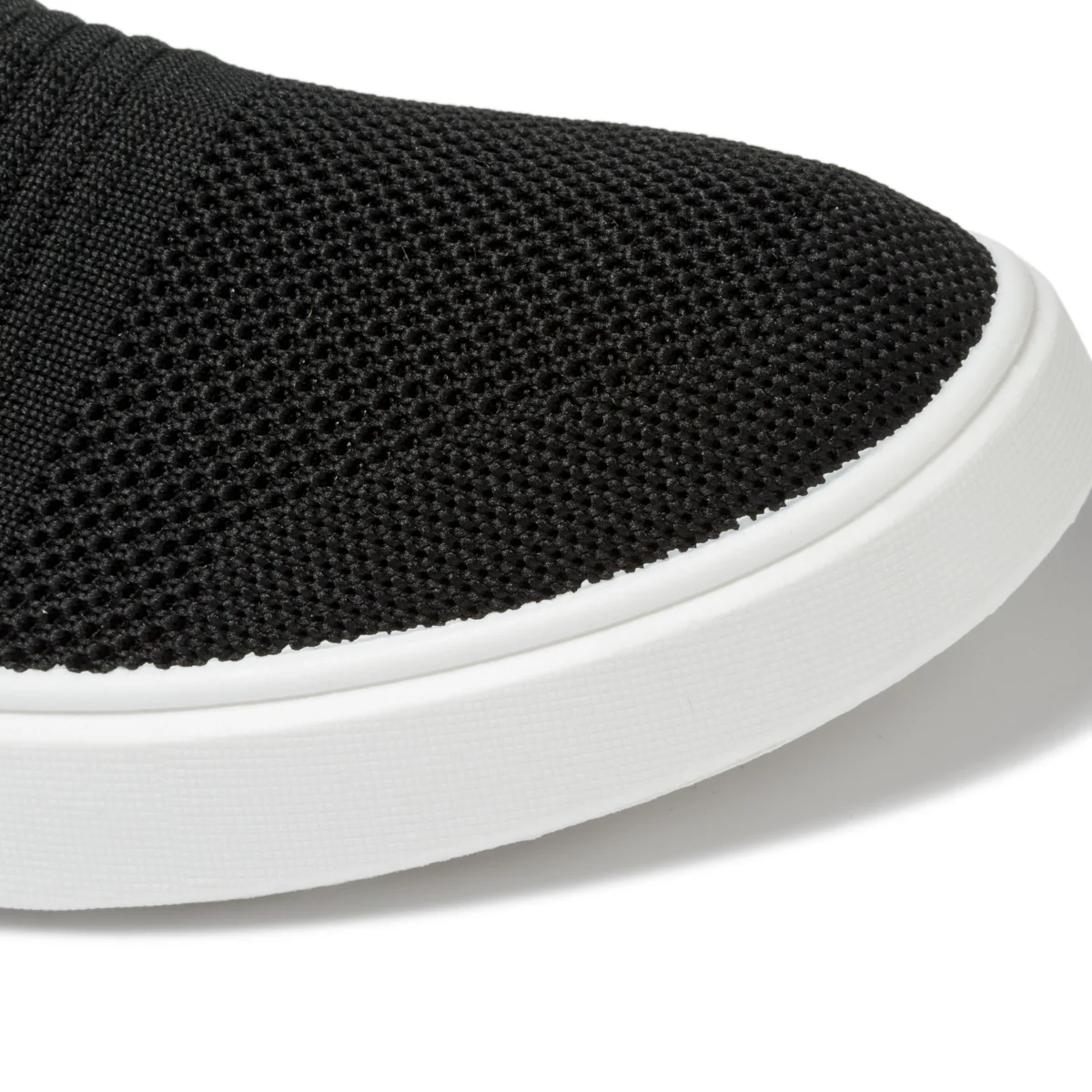 Sneakers slip-on nere in tessuto con colletto elasticizzato Lora Ferres - Image 5