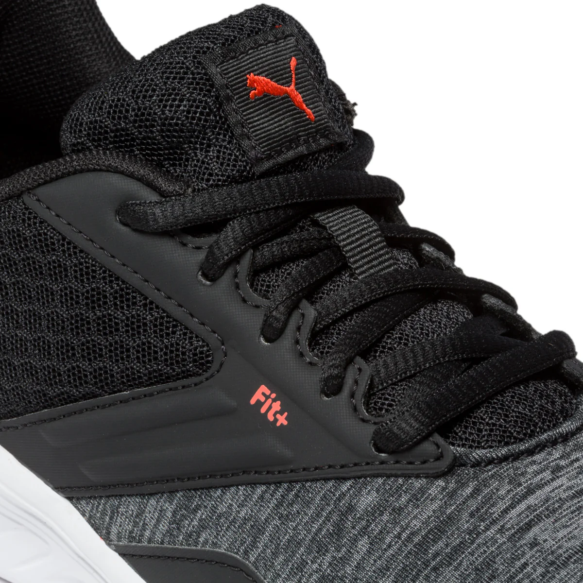 Sneakers nere in tessuto con dettagli rossi Puma Nrgy Comet Jr - Image 6